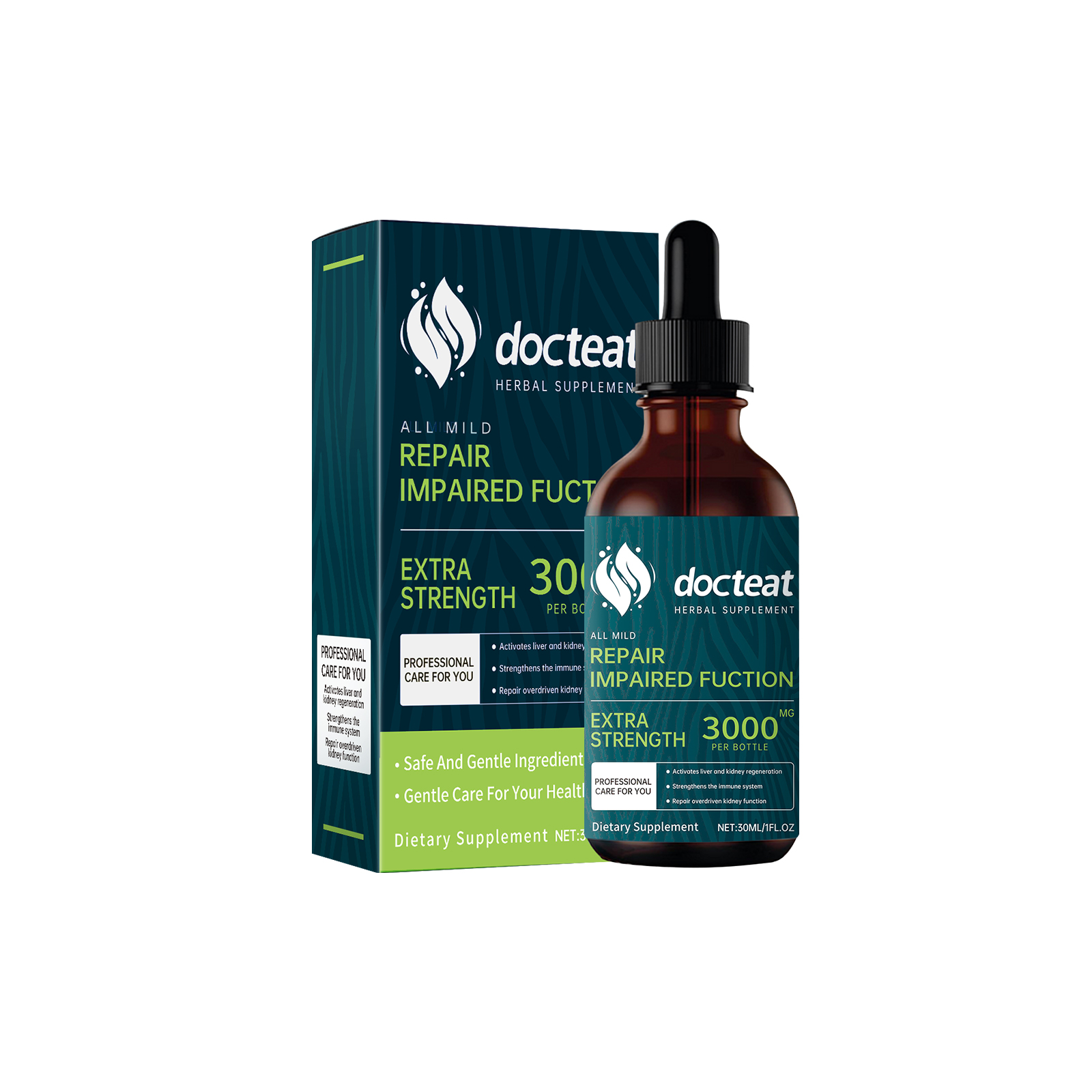 Herbal Wellness Formula - Herbal Dietary Supplement Drops – Gentle