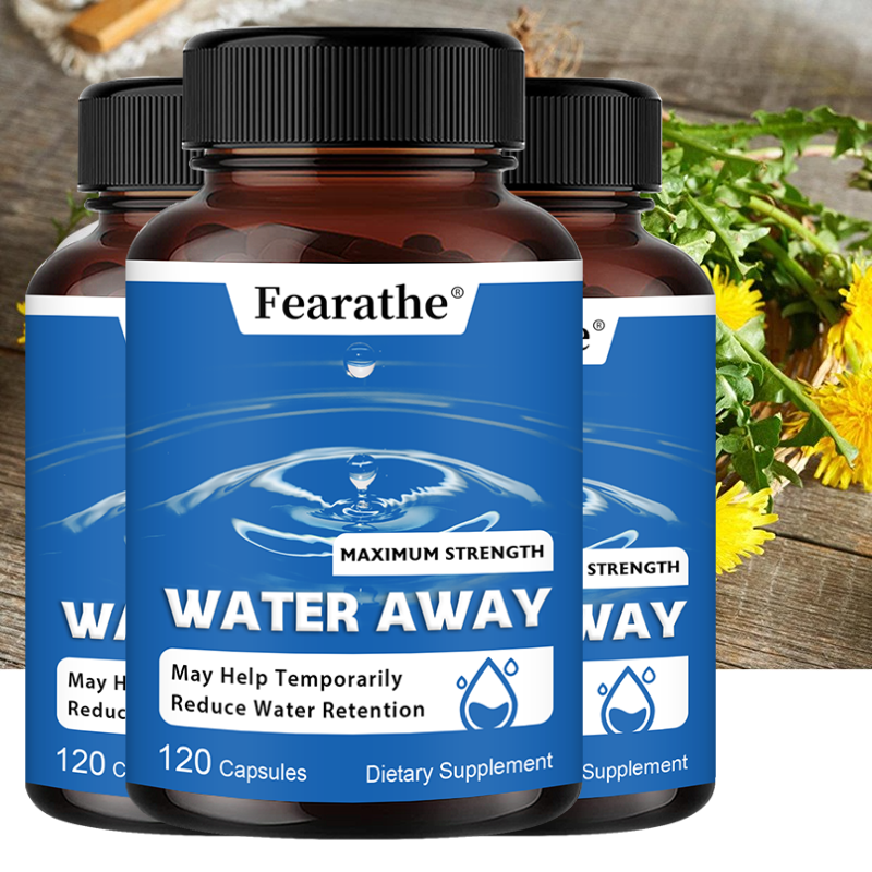 Natural Herbal Wellness - Water Away Herbal Capsules, Natural Fluid