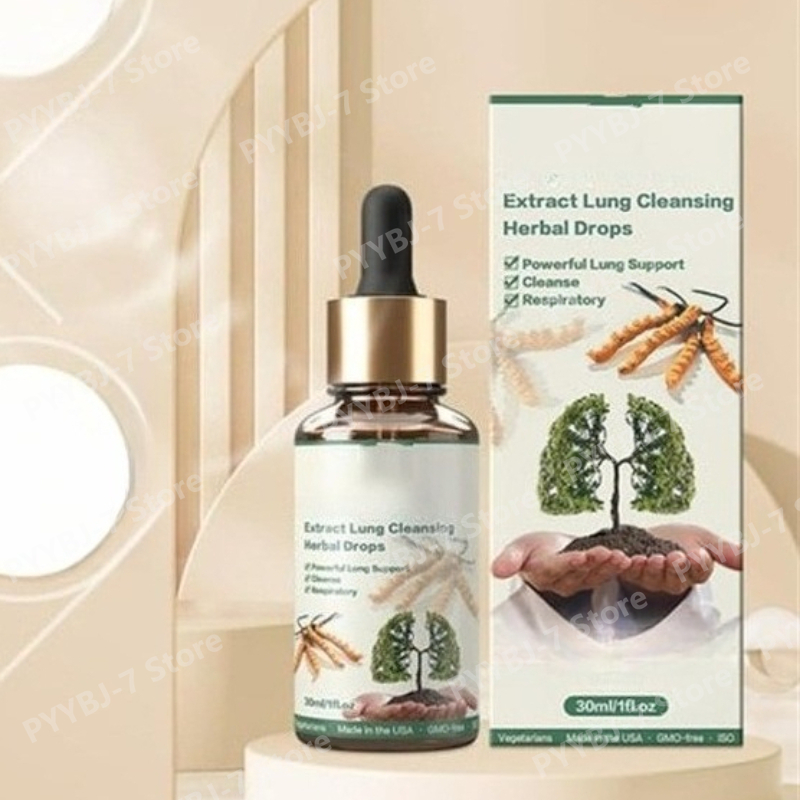 Herbal Wellness Formula - Herbal Cordyceps Extract Drops Respiratory Support