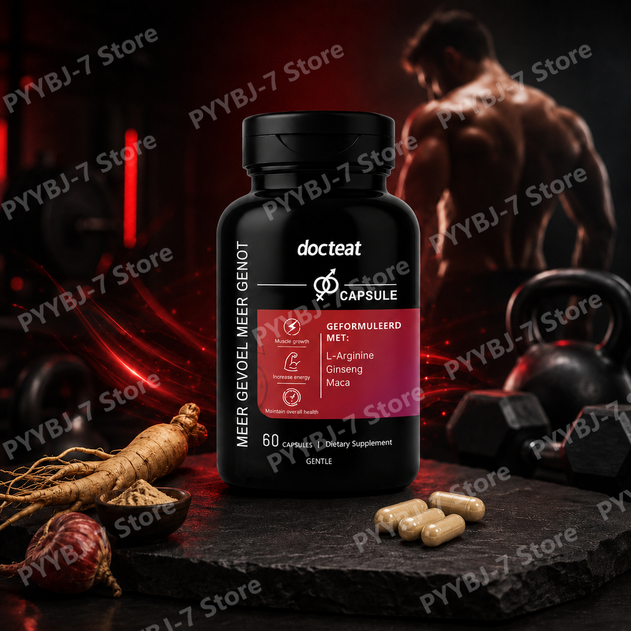 Natural Herbal Wellness - Men's Health Capsules Herbal Capsules with
