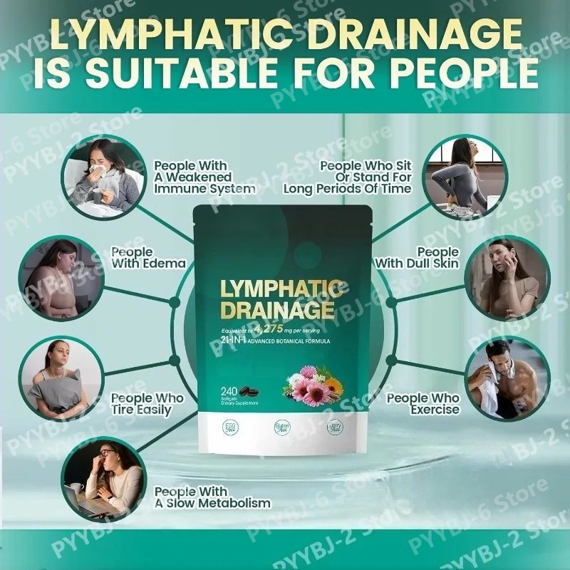 21-in-1 Botanical Lymphatic Su - Herbal Wellness Formula avis et prix