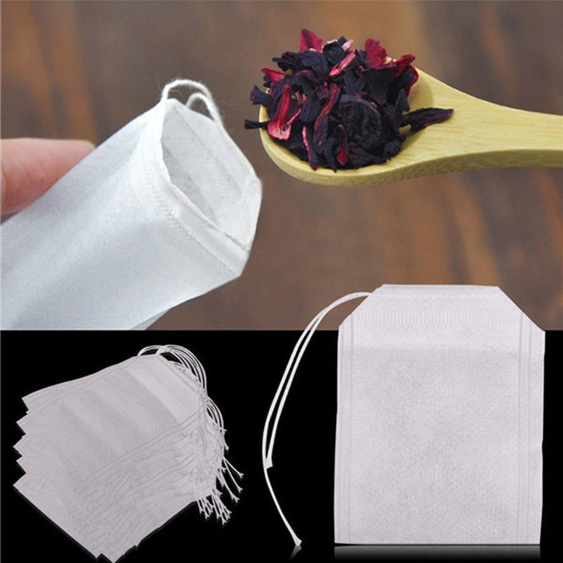 100Pcs Disposable Teabags Non- - Herbal Wellness Products avis et prix