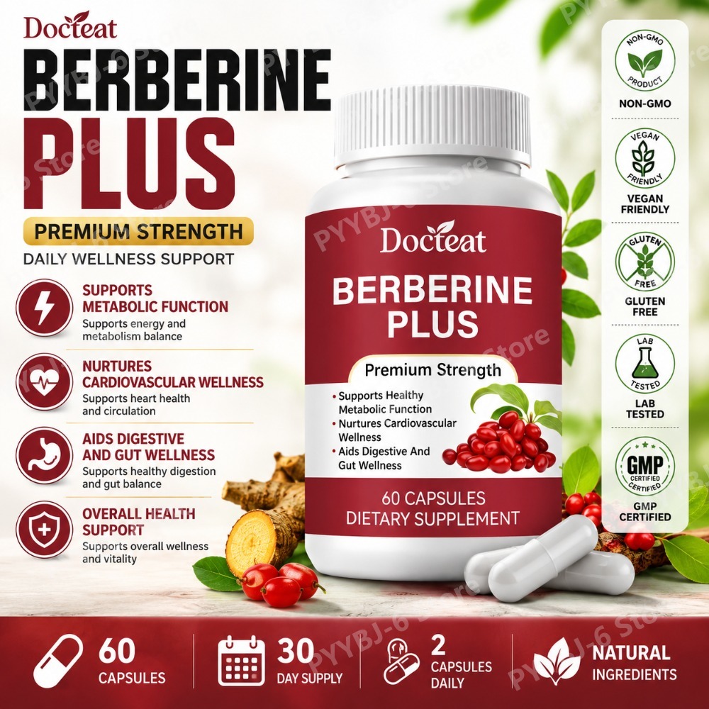 Berberine Plus Supplement 60Ca - Natural Herbal Wellness avis et prix