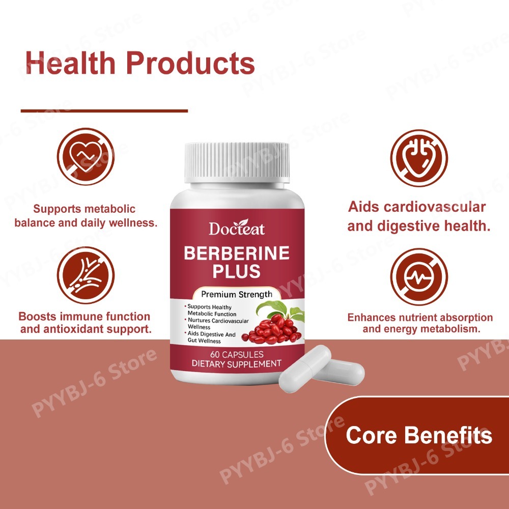 Berberine Plus Supplement 60Ca - Natural Herbal Wellness avis et prix