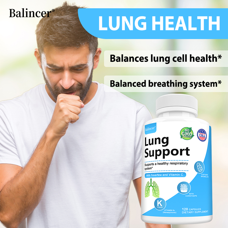 Lung Detox & Cleanse Capsules, - Herbal Wellness Formula avis et prix