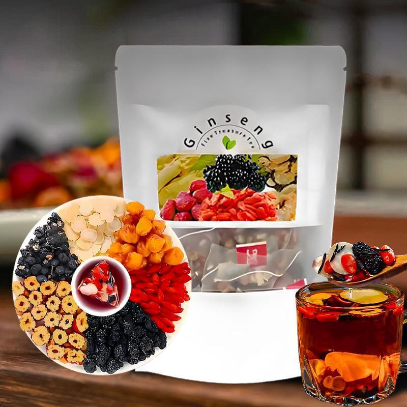 Ginseng Five Treasure Tea Natu - Natural Herbal Wellness avis et prix