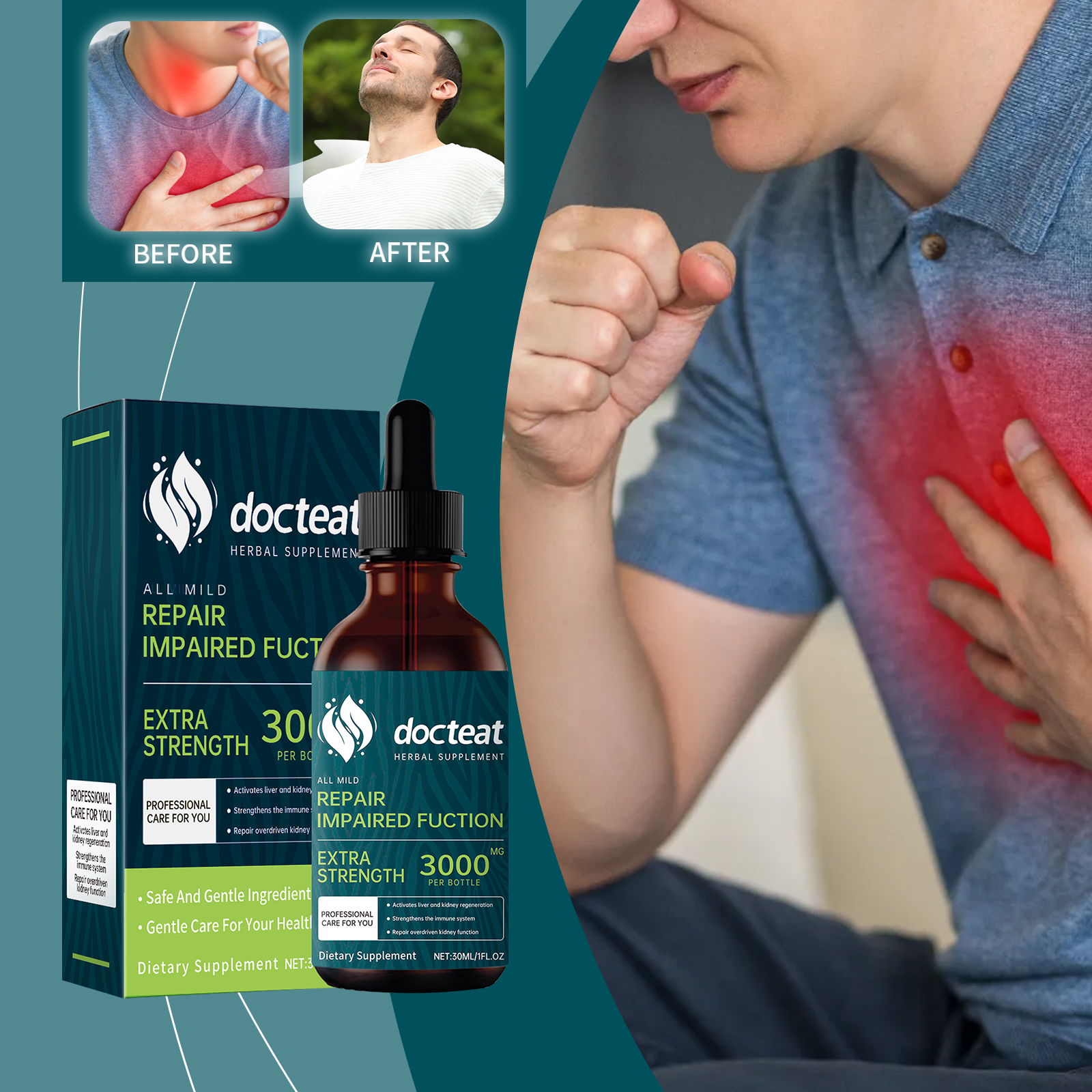 Herbal Dietary Supplement Drop - Herbal Wellness Formula avis et prix