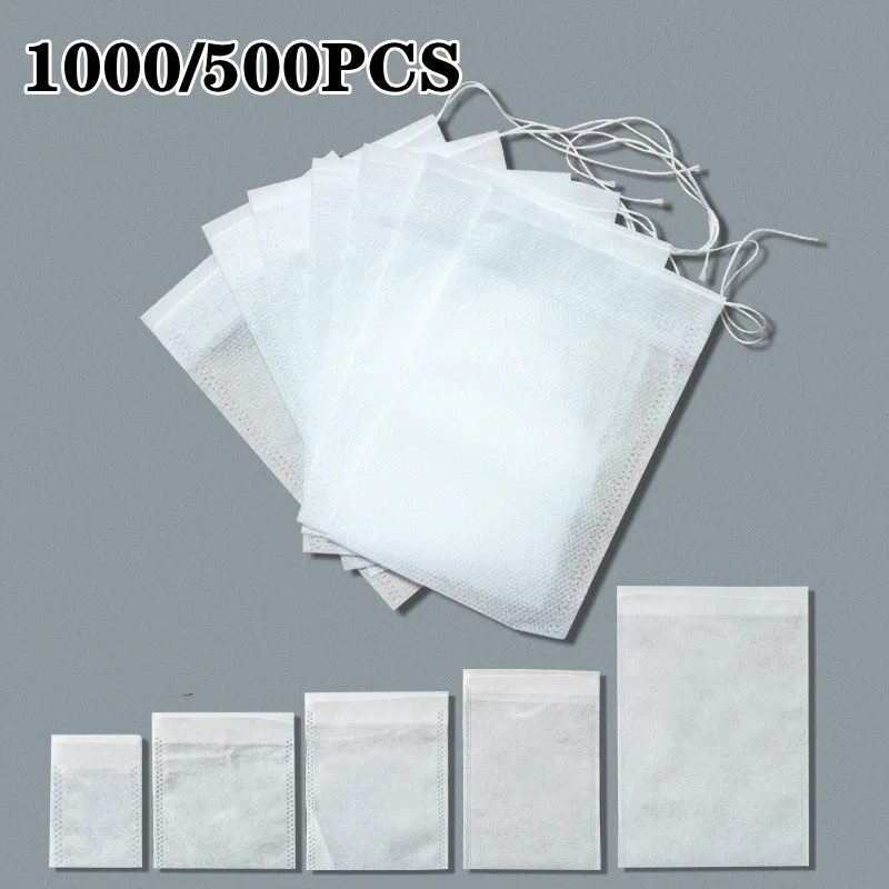 1000-100Pcs Disposable Teabags - Herbal Wellness Products avis et prix