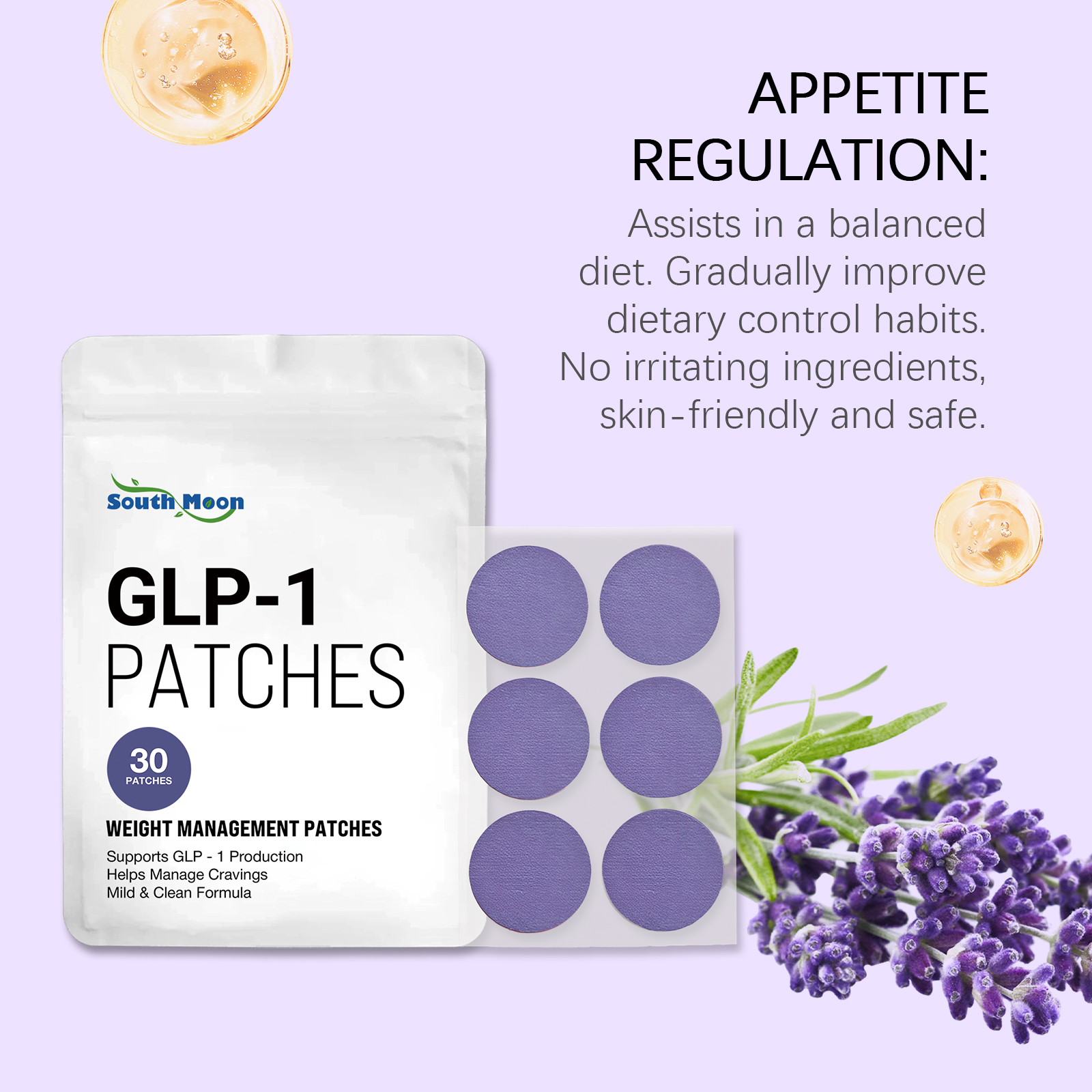 Lavender Body Patches Herbal A - Herbal Wellness Formula avis et prix