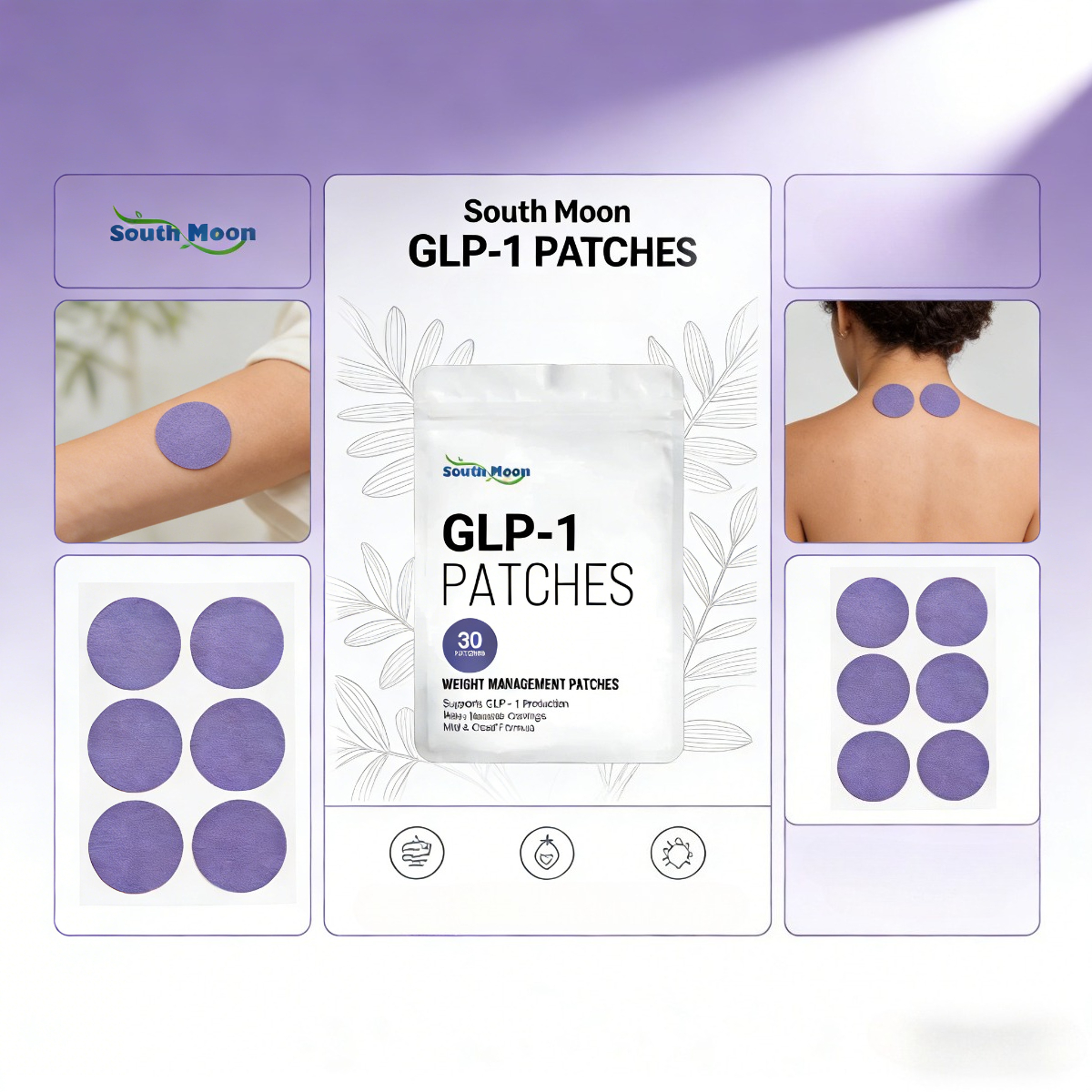 Lavender Body Patches Herbal A - Herbal Wellness Formula avis et prix
