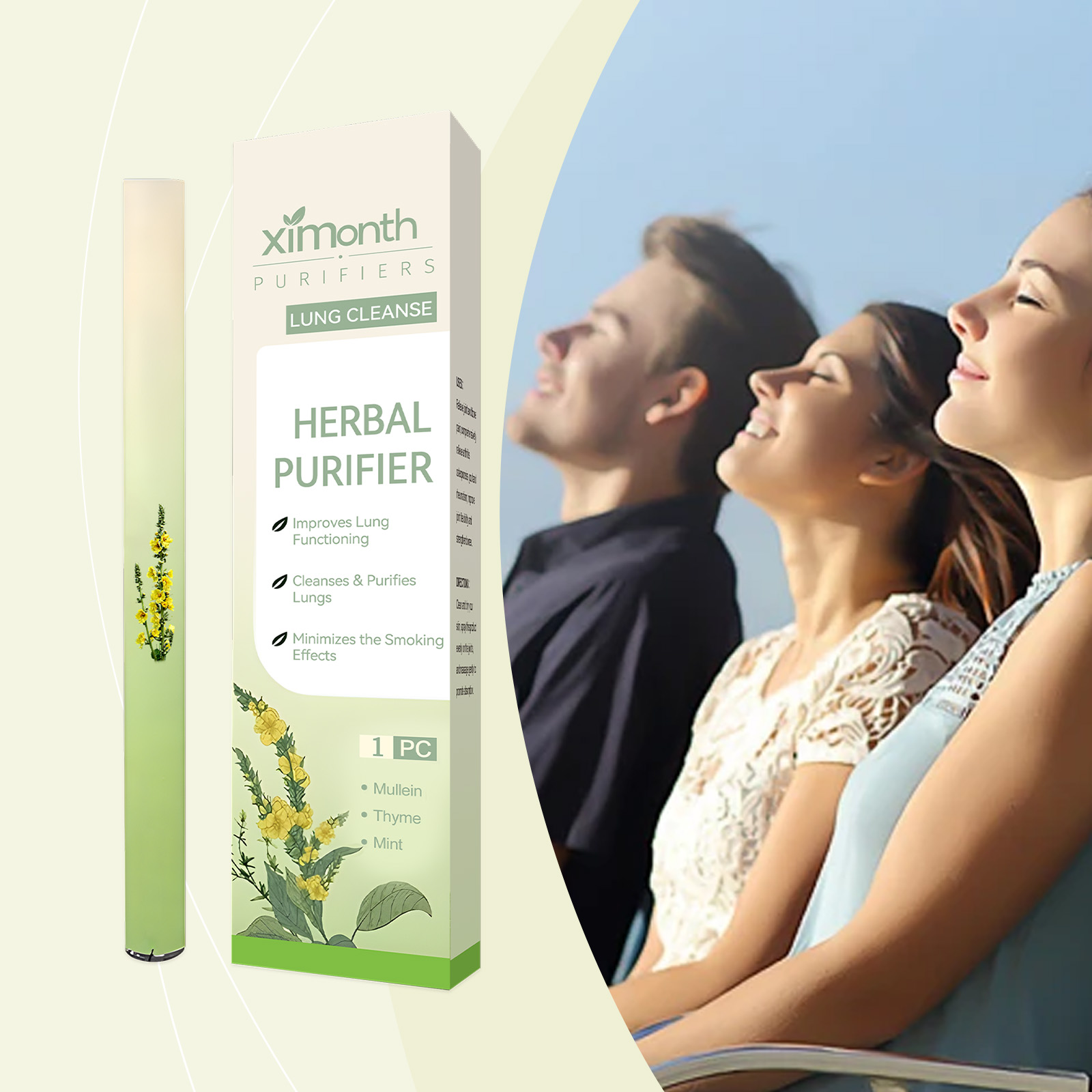 Natural Herbal Breathing Stick - Natural Herbal Wellness avis et prix