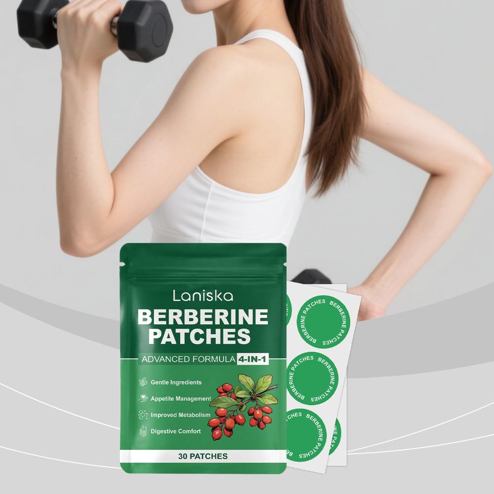 LANISKA Berberine Extract Patc - Herbal Wellness Formula avis et prix