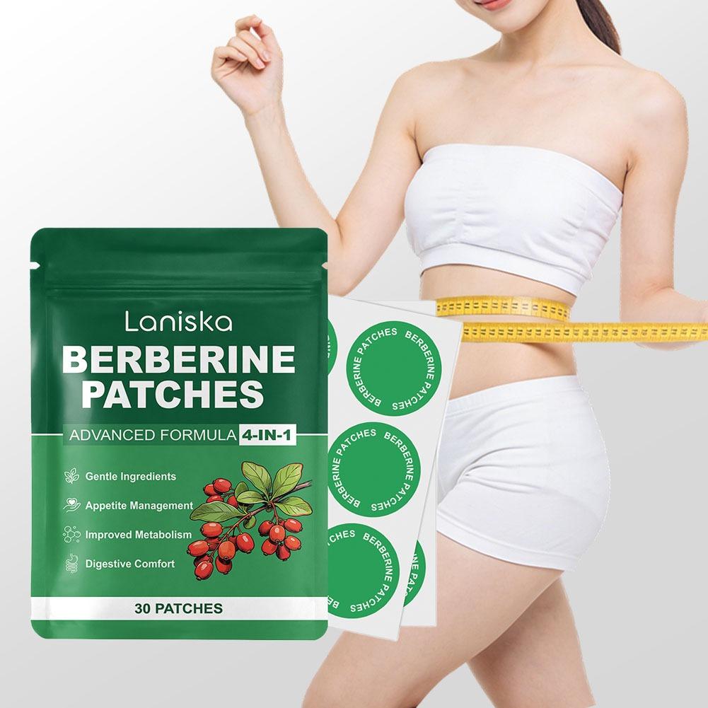LANISKA Berberine Extract Patc - Herbal Wellness Formula avis et prix