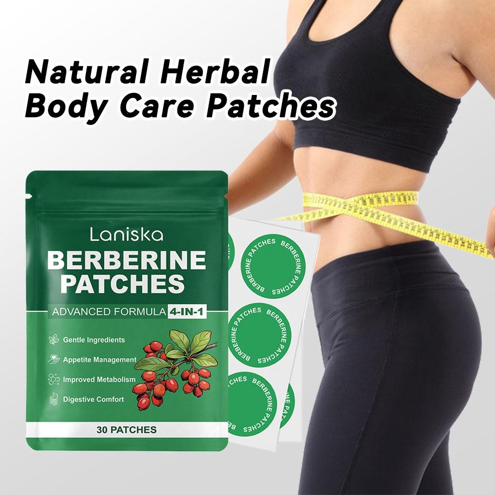 LANISKA Berberine Extract Patc - Herbal Wellness Formula avis et prix