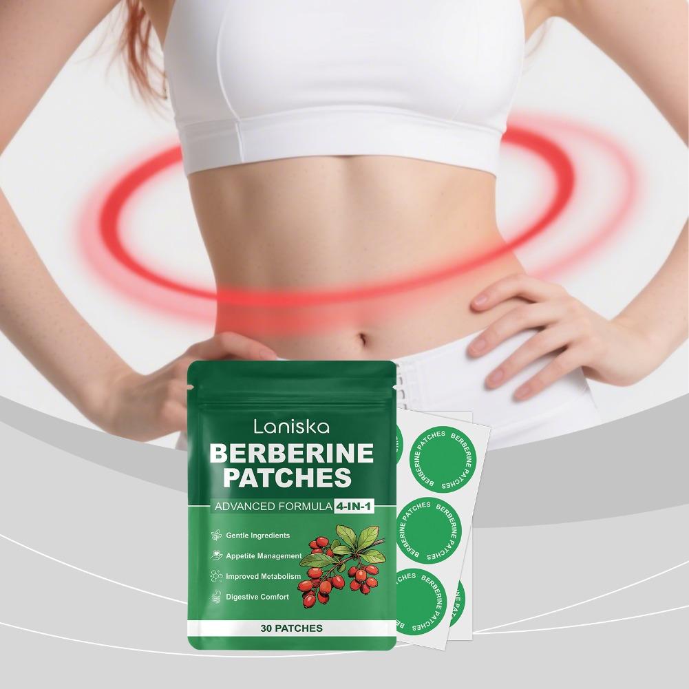 LANISKA Berberine Extract Patc - Herbal Wellness Formula avis et prix