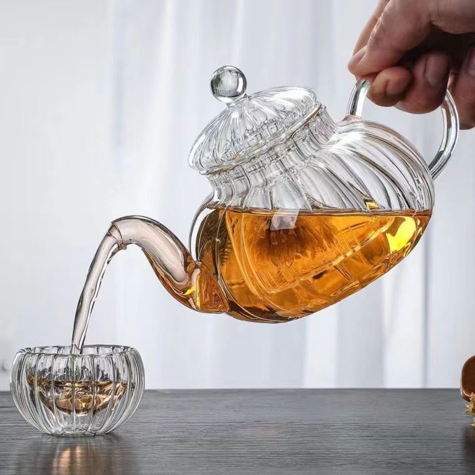 Striped pumpkin shape flower t - Herbal Wellness Products avis et prix
