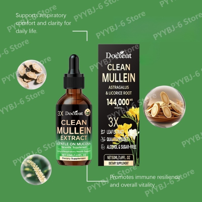 Mullein Astragalus & Licorice  - Natural Herbal Wellness avis et prix