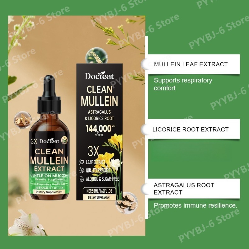 Mullein Astragalus & Licorice  - Natural Herbal Wellness avis et prix