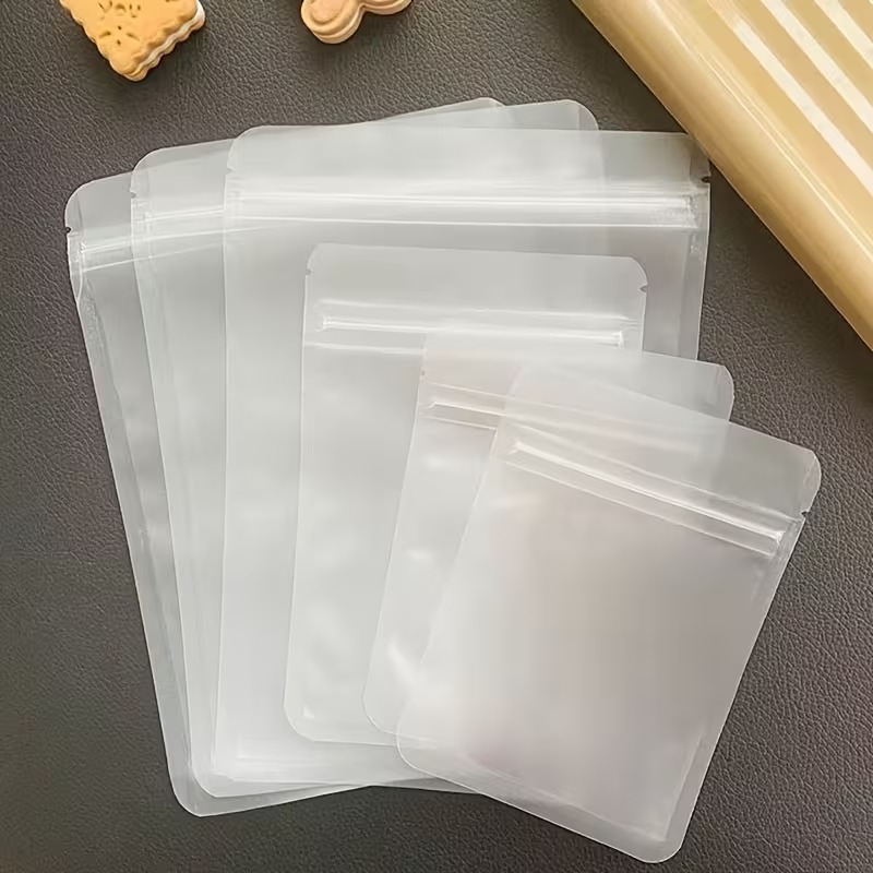 Frosted Clear Ziplock Bag Food - Herbal Wellness Products avis et prix