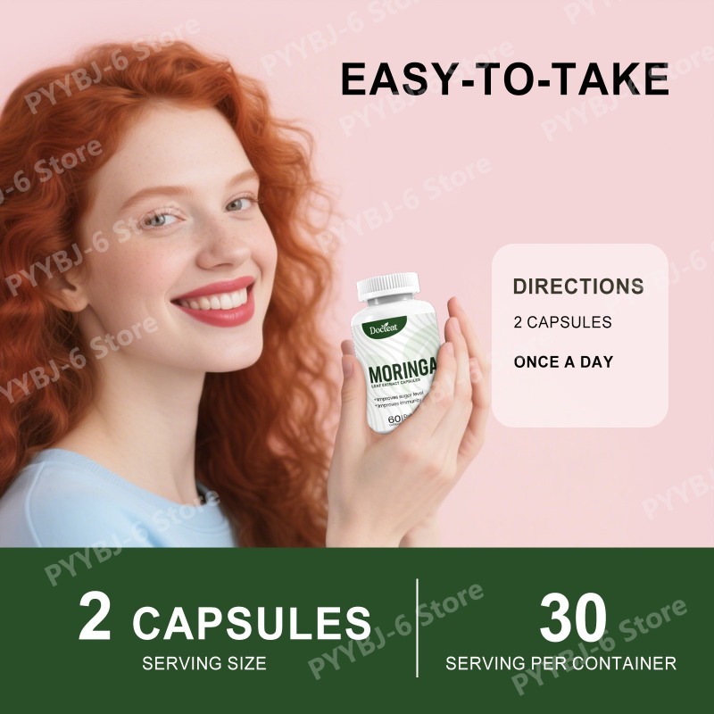 Moringa Gut Health Capsules fo - Herbal Wellness Formula avis et prix