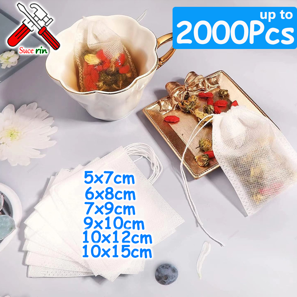 100-2000Pcs Disposable Tea Fil - Herbal Wellness Products avis et prix
