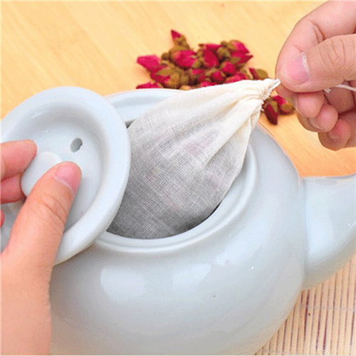 1pc/10Pcs Cotton Tea Bags Musl - Herbal Wellness Products avis et prix