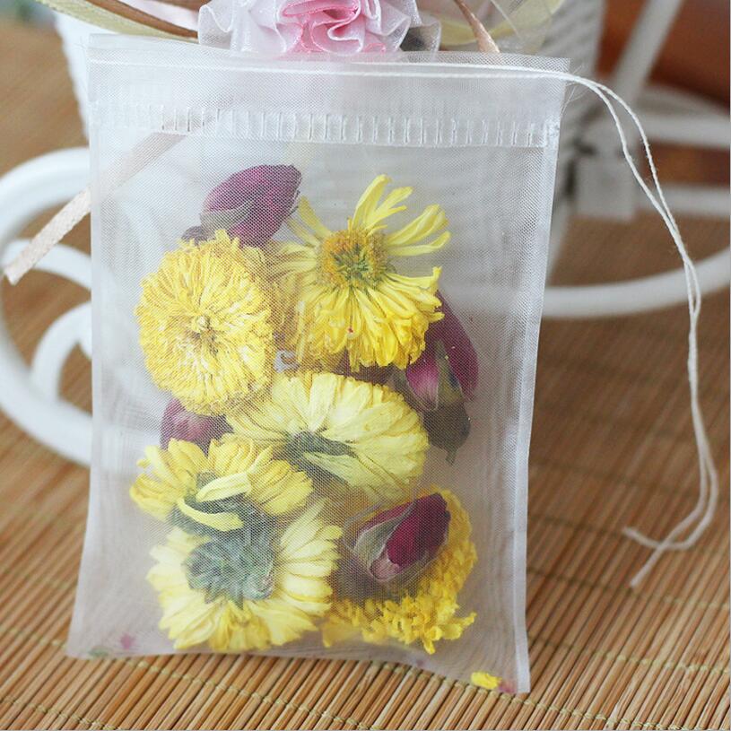 50pcs/lot Empty Tea Bag Nylon  - Herbal Wellness Products avis et prix