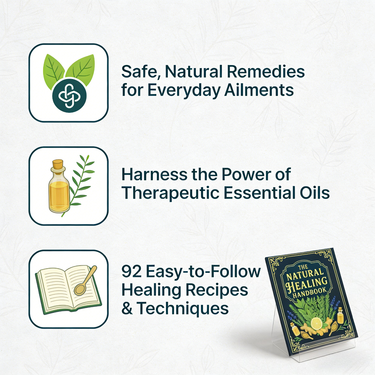 The Natural Healing Handbook:  - Natural Herbal Wellness avis et prix