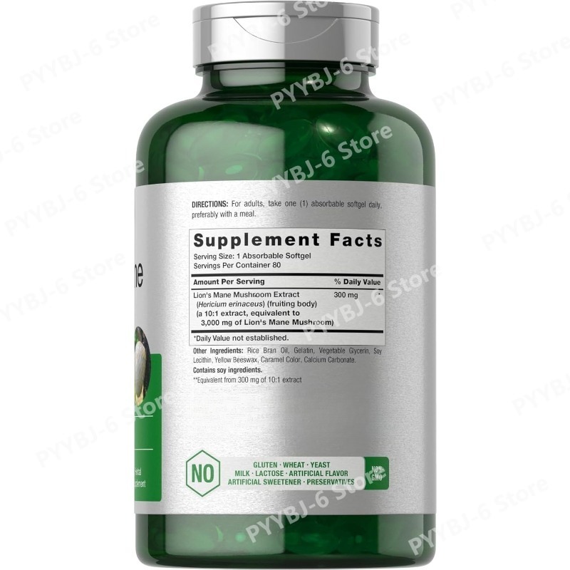 Lion's Mane Mushroom Extract N - Herbal Wellness Formula avis et prix