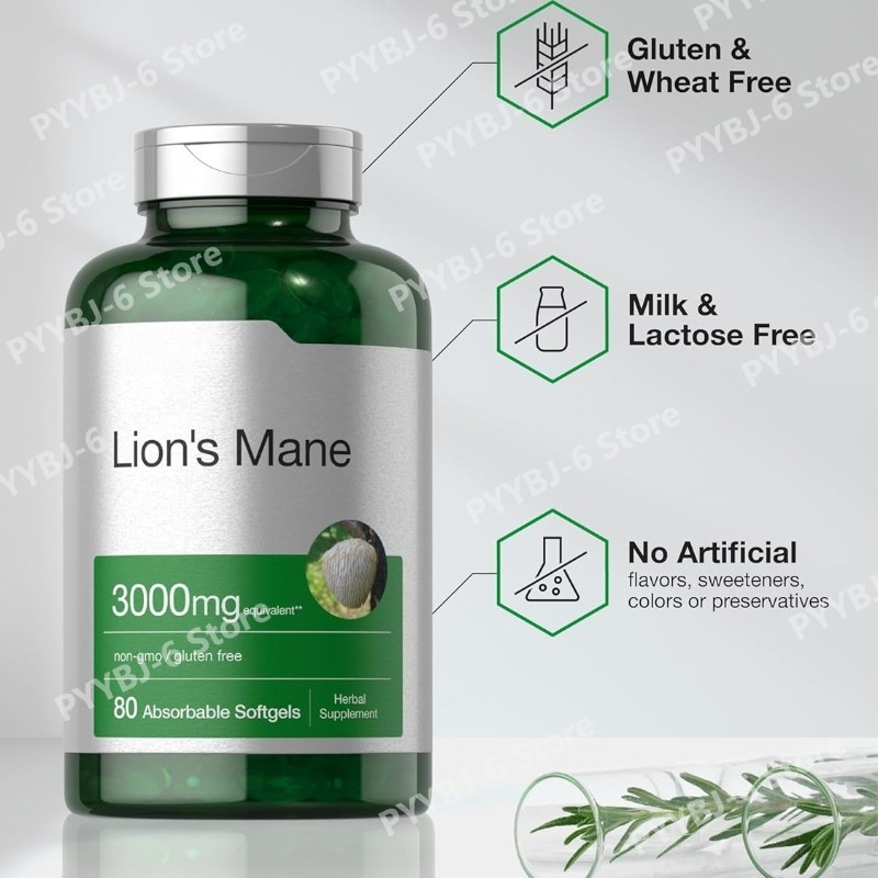 Lion's Mane Mushroom Extract N - Herbal Wellness Formula avis et prix
